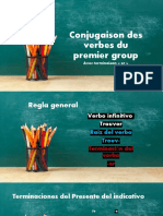 Conjugaison Des Verbes Du Premier Group