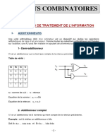 Circuits Combinatoires