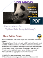 Python Pandas