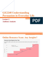 Audience Analysis