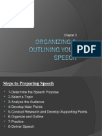 Ch.3 Organizing Your Speech