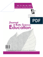 Journal of Baltic Science Education, Vol. 21, No. 6A, 2022