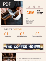 Group 1 - The Coffee House CRM