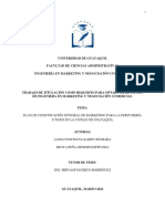 Plan de Comunicación Integral de Marketing para La Perfumería D'paris - Karen Laina - Genesis Troya