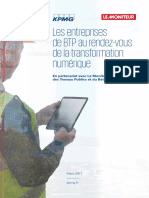 Etude - Entreprises Du BTP Transformation Numerique Le Moniteur - KPMG