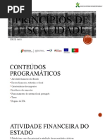 0601 - Principios de Fiscalidade