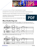 Double Stops Estudo para Violão e Guitarra