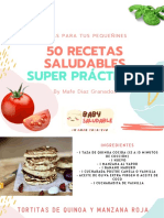 Recetario Baby Saludable 50 Recetas