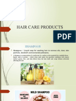 3.hair Care Products