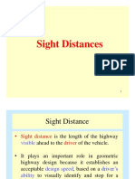 Lec 7 &8 Sight Distance