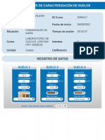 Caracterización de Suelos