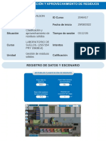 Clasificacion y Aprovechamiento de Residuos Sólidos