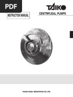 Instruction Manual (Centrifugal Pump-E)