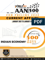 UDAAN 500+ Indian Economy Current Affairs Yearly Magazine