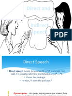 Презентация По Английскому Языку На Тему - Direct and Indirect Speech - - - Прямая и Косвенная Речь - (9 Класс)