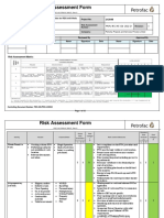 Risk Assessment For Shutdown Job - 21