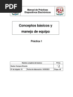 Practica 1 - Dispositivos Electronicos