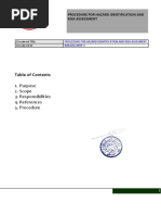 QAS 7-Hazard Identification and Risk Assesment