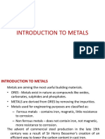 INTRODUCTION TO STEEL - Part 1