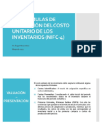 Formulas de Asignación Del Costo Unitario de Los Inventarios