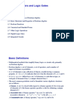 DSD Boolean Algebra and Logic Gates