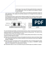 Datasheet Ring Cores (Toroides de Ferrite)