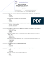 1st Quarter - A.P 5 QUIZ 2