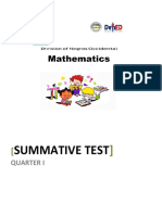 1st Grading Summative Test