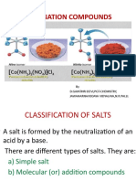 by Nvs Teacher Coordination Compounds