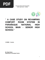 12 - Socrates - A Case Study On Revamping Comfort Room System in Parañaque National High School Main - Senior High School - Etech