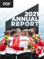 Rowing Canada (Annual Report) (2021)