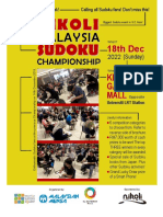 11th Malaysia Sudoku Championship Brochure - Final