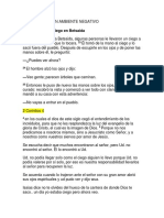 El Peligro de Un Ambiente Negativo