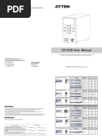 ATTEN ST-1509 Manual