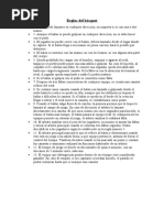 Reglas Del Básquet