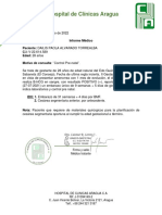 Informe Ginecologia Paola