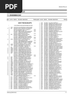 Electrical Parts List