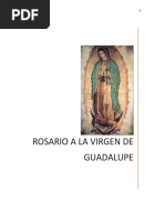 Rosario de La Virgen de Guadalupe