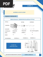 Principales Emisiones Radioactivas: Química Nuclear