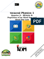 GeneralPhysics1 - Q2 - Mod8 - Properties of An Ideal Gas and Ideal Gas Law