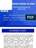 BIOÉTICA Y PSICOÉTICA Final