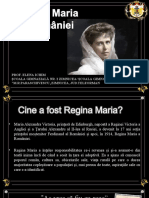 Regina Maria A Romanieide Pe Front La Conferinta de Pace