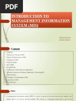 MIS - Unit-1