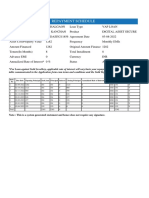 Repayment Schedule 20-21-31