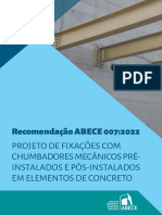 Projeto de Fixações Com Chumbadores Mecanicos