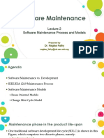 Lec 2 - SW Maintenance Process & Models