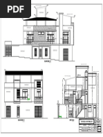 Elevacion E-1: Vivienda Unifamiliar