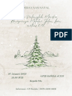 Undangan Perayaan Natal GPIB BNA