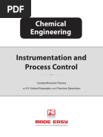 Instrumentation and Process Control CH 2022