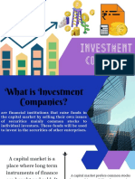 Investment Companies